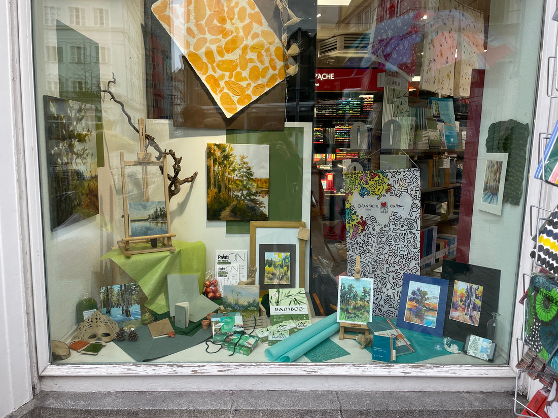 Schaufenster-Ausstellung in Regensburg